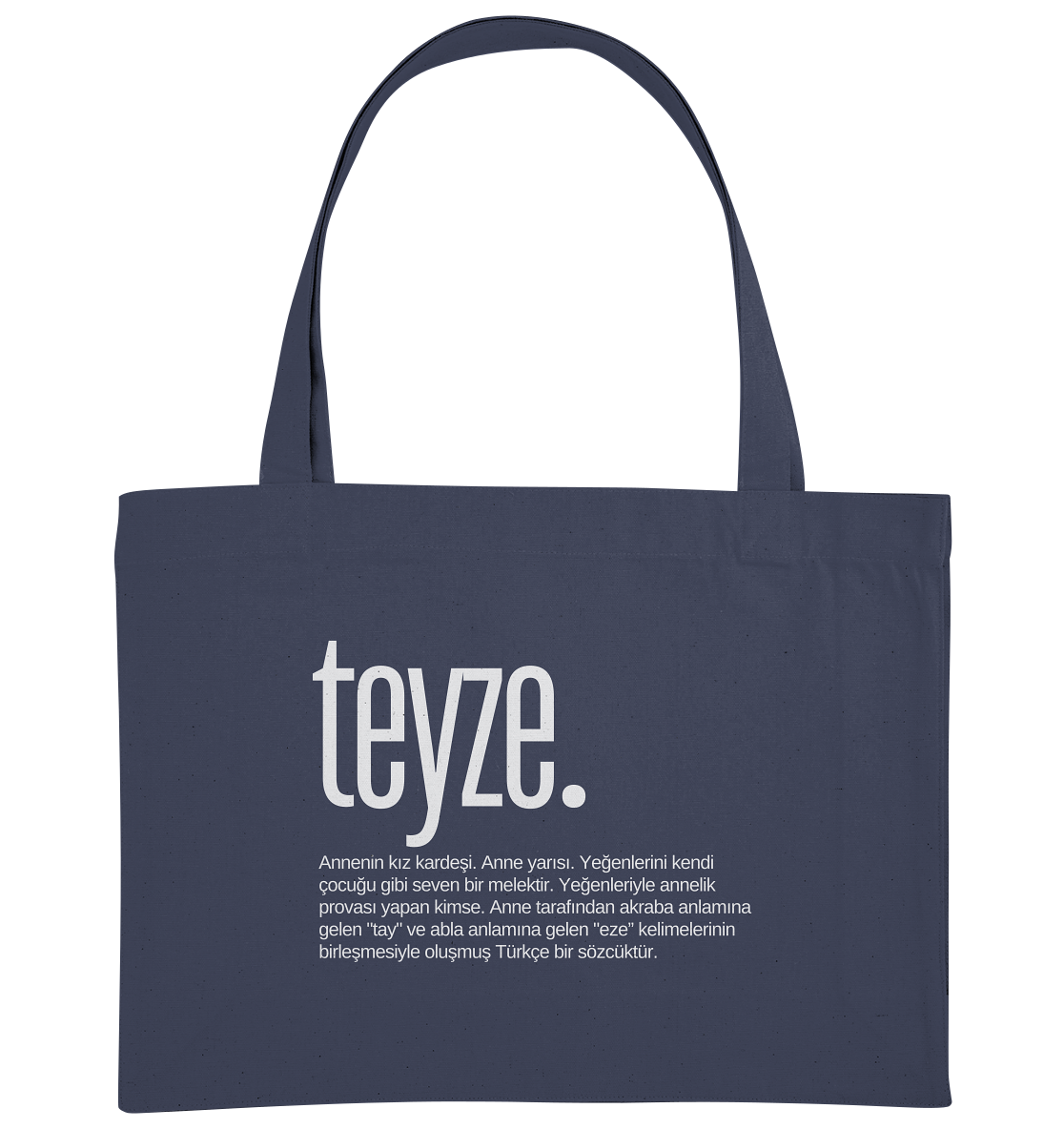 teyze. - Organic Shopping-Bag