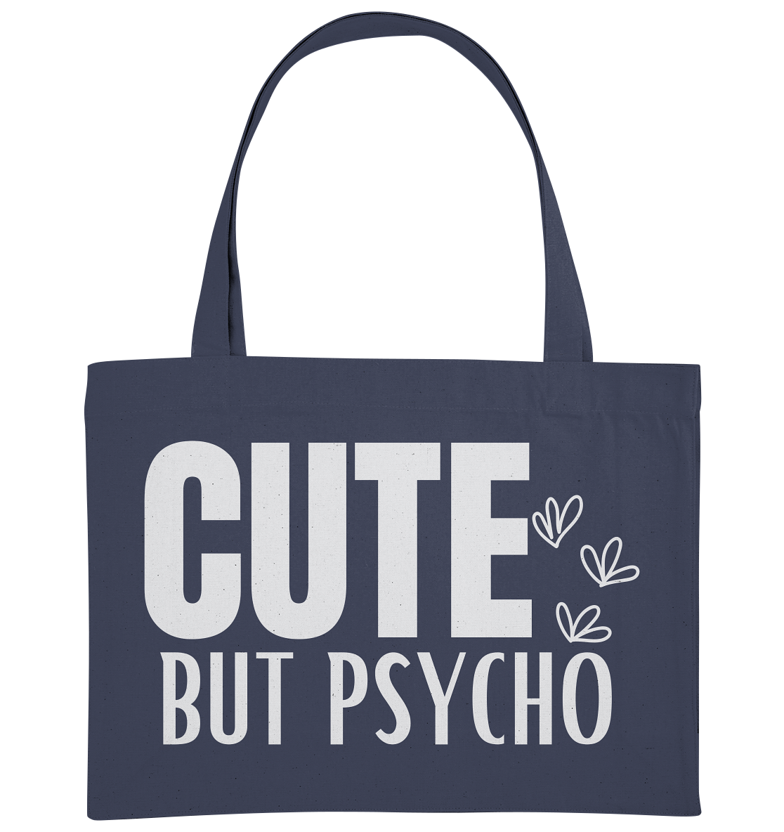 Cute but Psycho - Organic Shopping-Bag