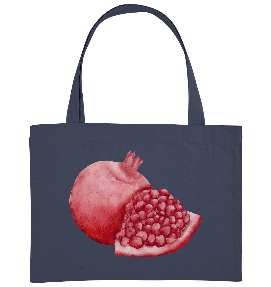 Pomegranate watercolor - Organic Shopping-Bag