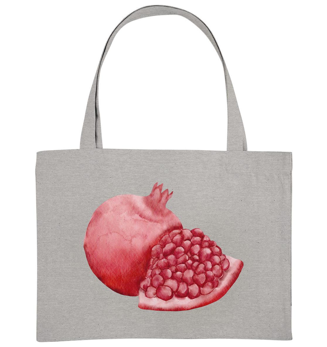 Pomegranate watercolor - Organic Shopping-Bag