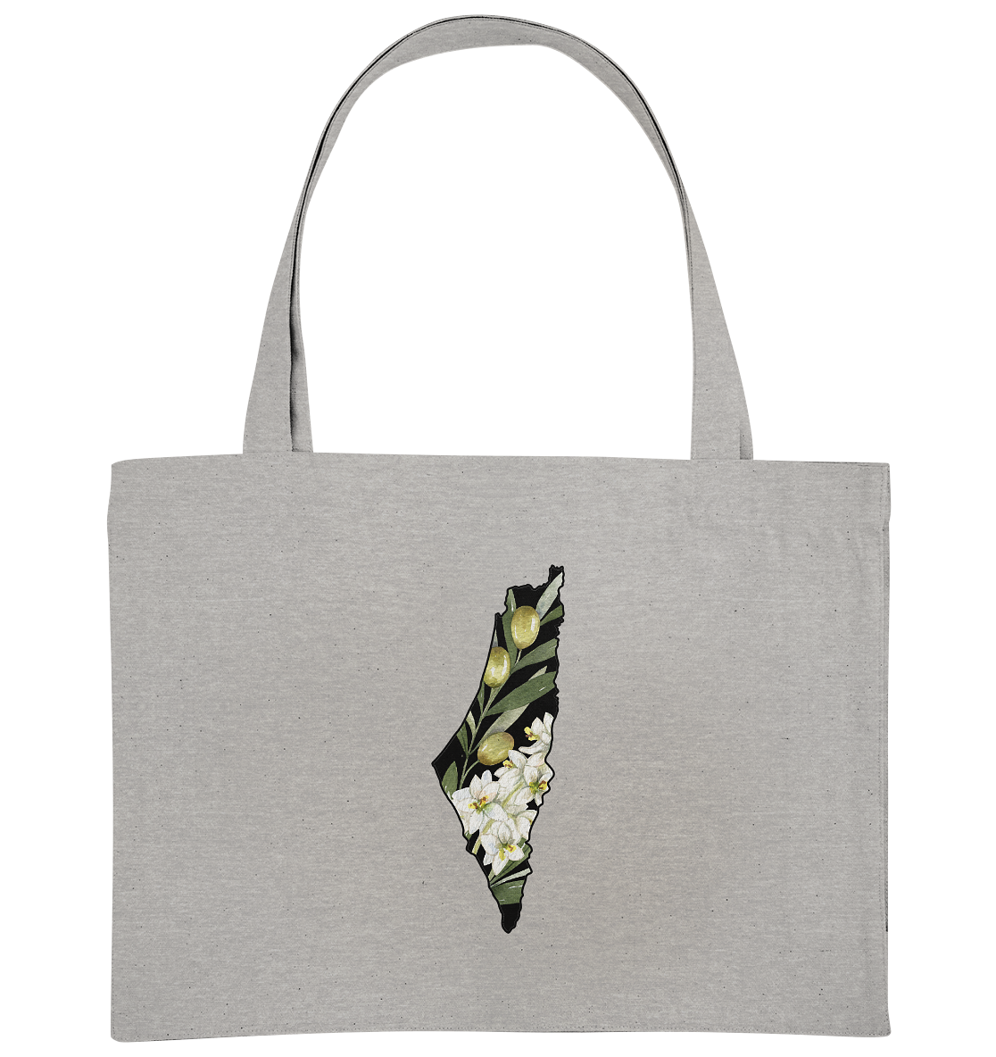 Palestine Olive flag - Organic Shopping-Bag