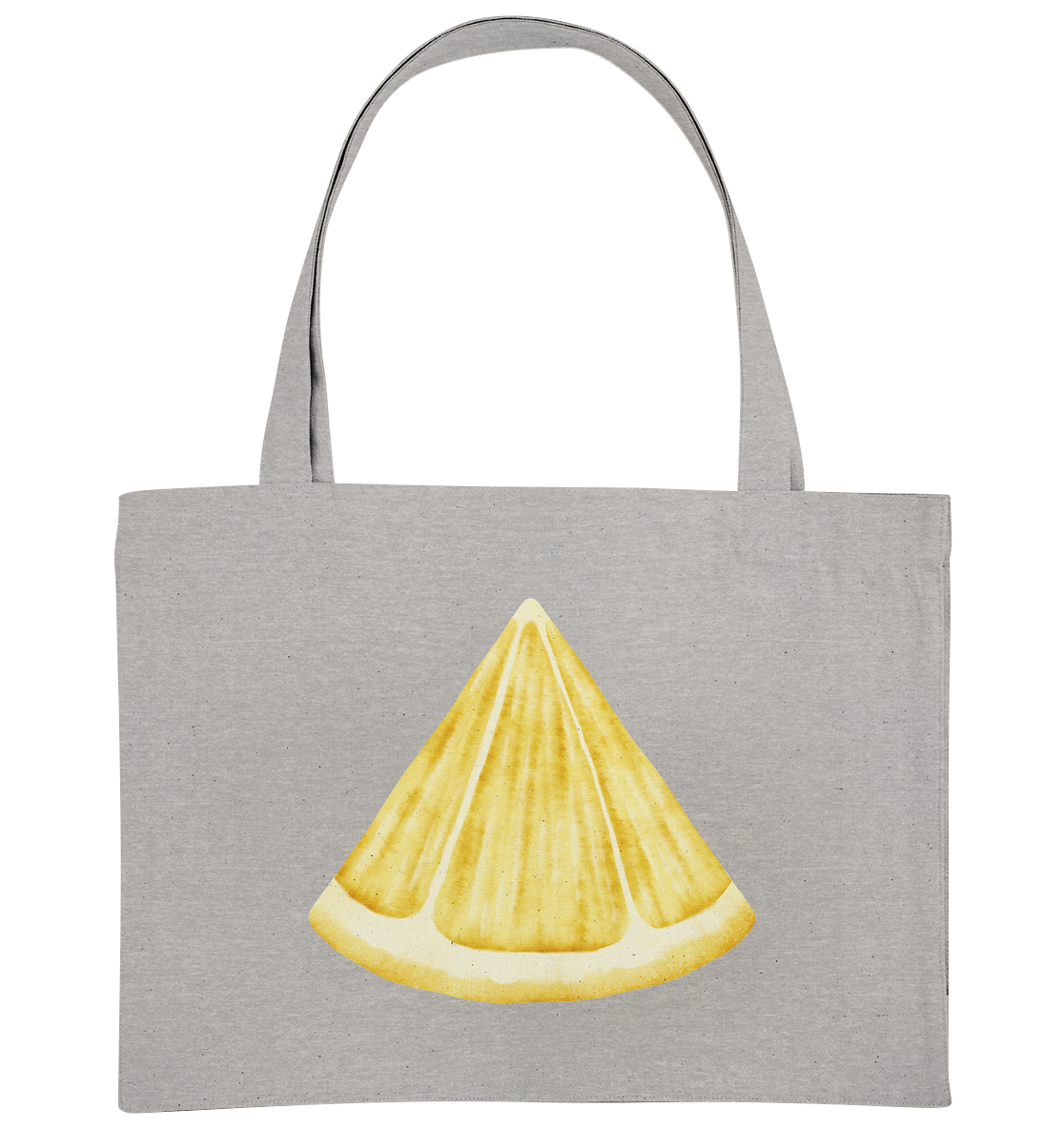 Lemon Slice Watercolor - Organic Shopping-Bag