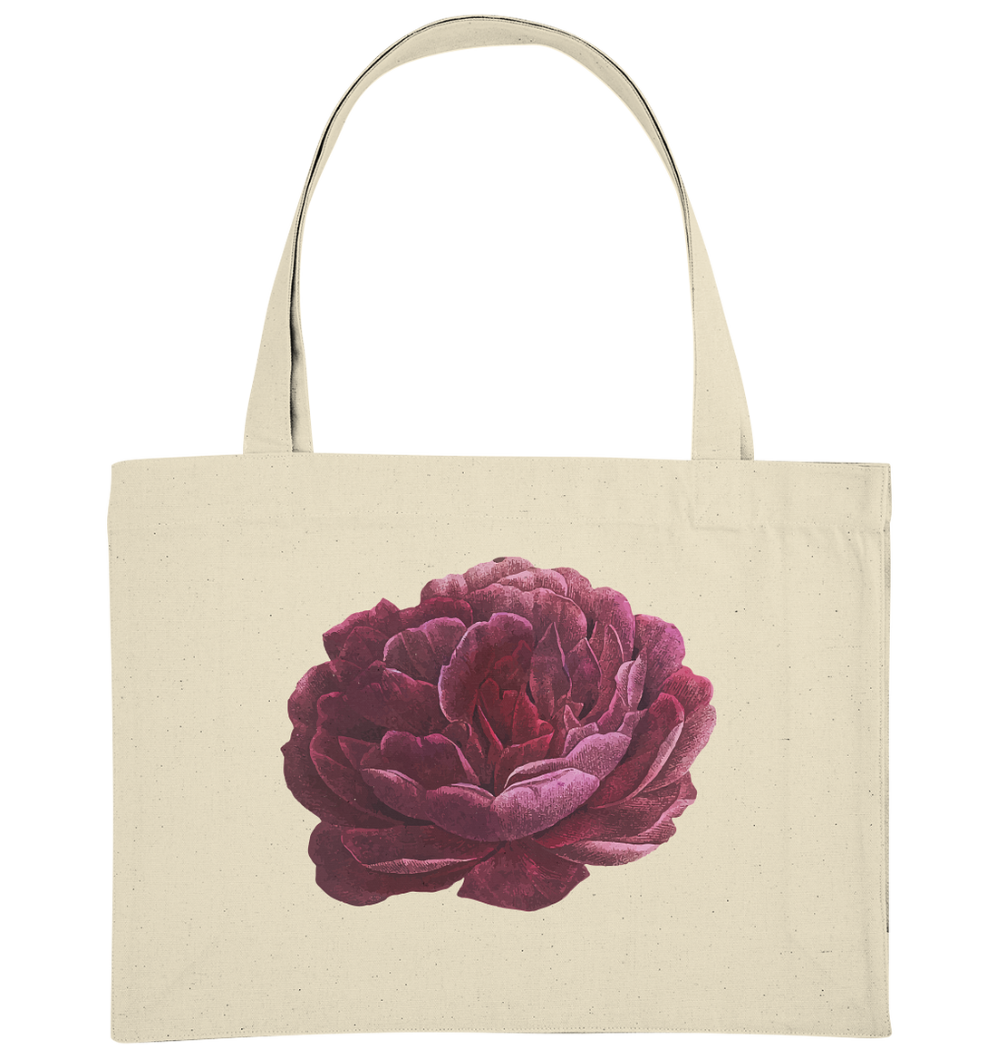 One Pink Flower - Organic Shopping-Bag