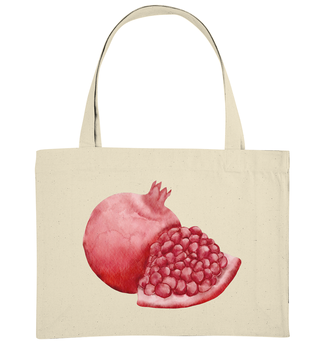 Pomegranate watercolor - Organic Shopping-Bag