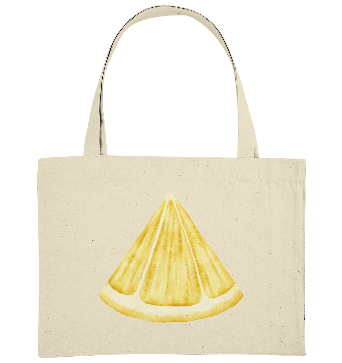 Lemon Slice Watercolor - Organic Shopping-Bag