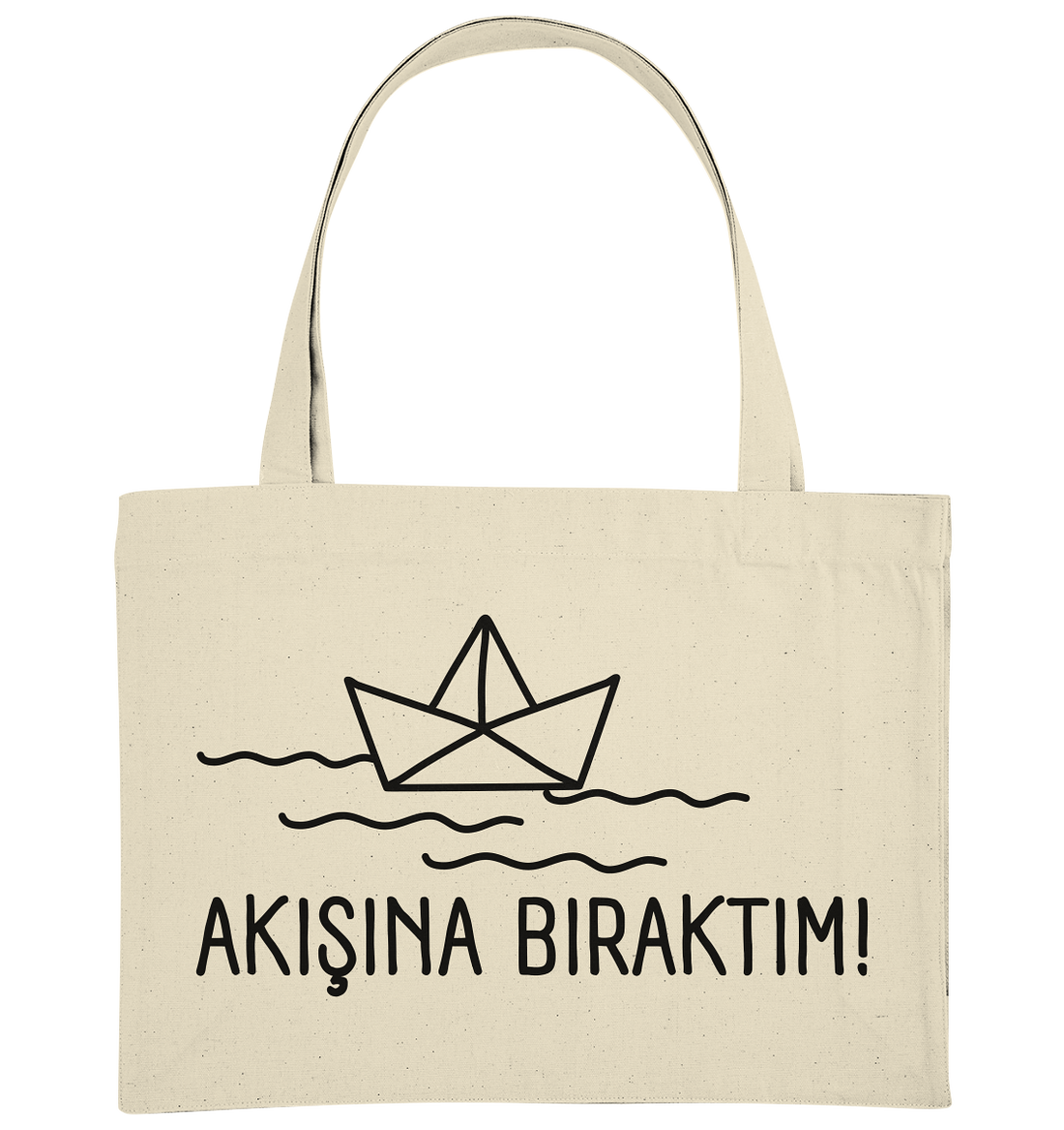 AKIŞINA BIRAKTIM! - Organic Shopping-Bag