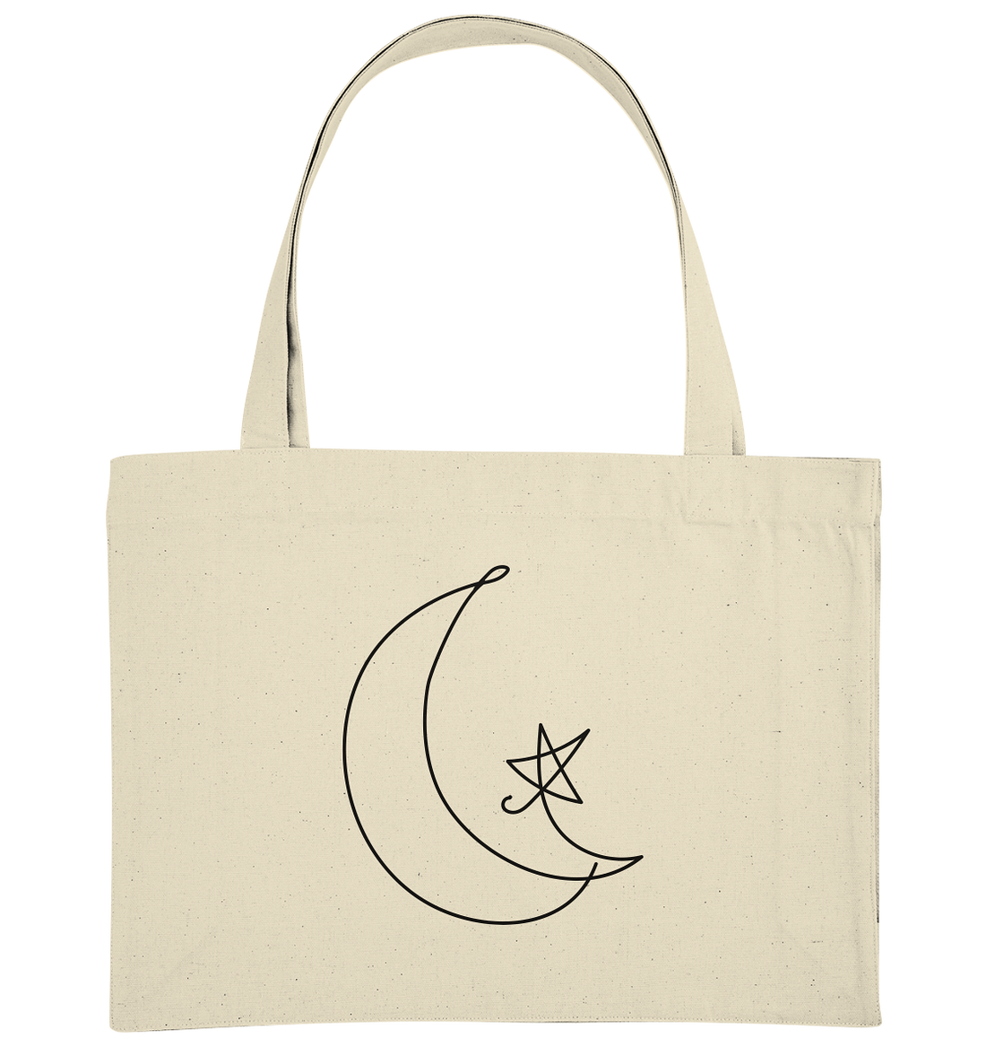 Moon and Star - Organic Shopping-Bag