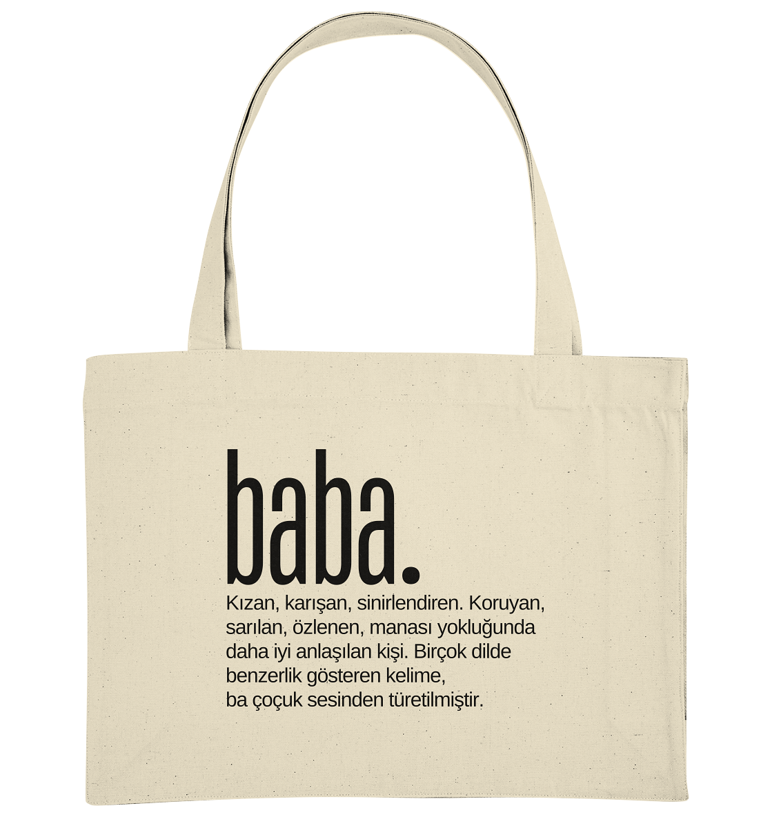 baba. - Organic Shopping-Bag