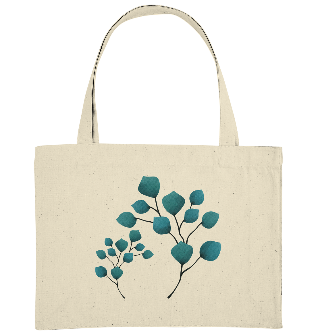 Petrol Flowers - Organic Shopping-Bag