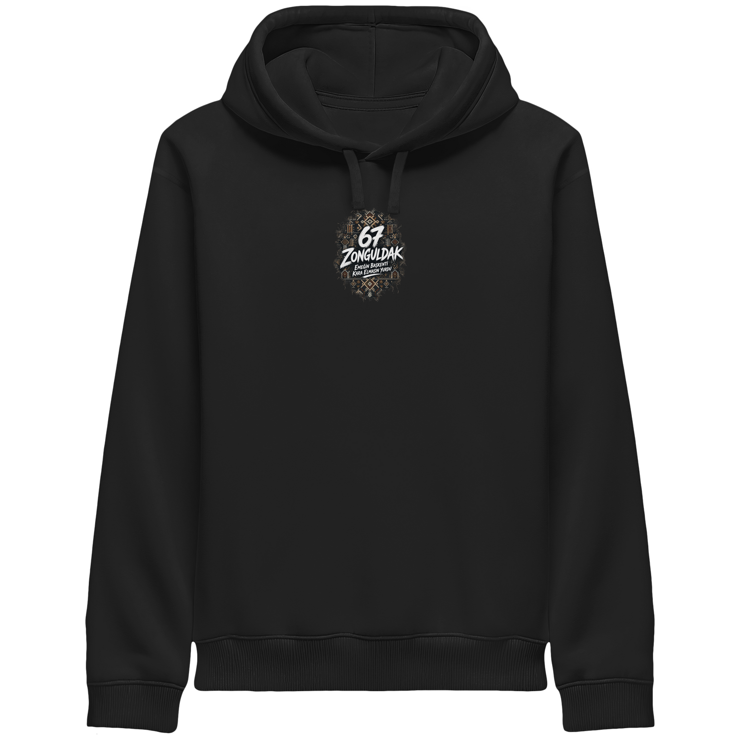 67 - Zonguldak - Organic Side Pocket Hoodie