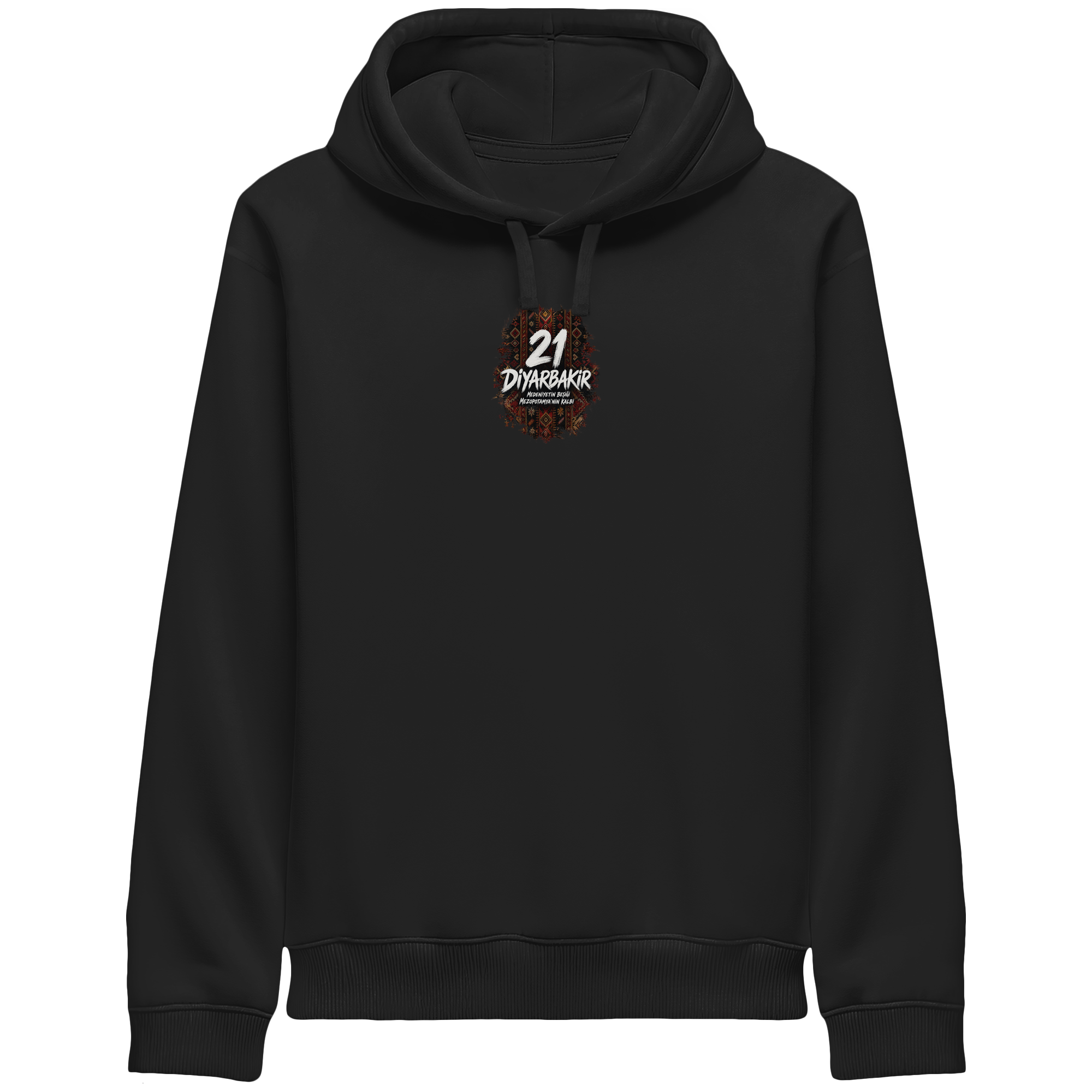 21 - Diyarbakir - Organic Side Pocket Hoodie