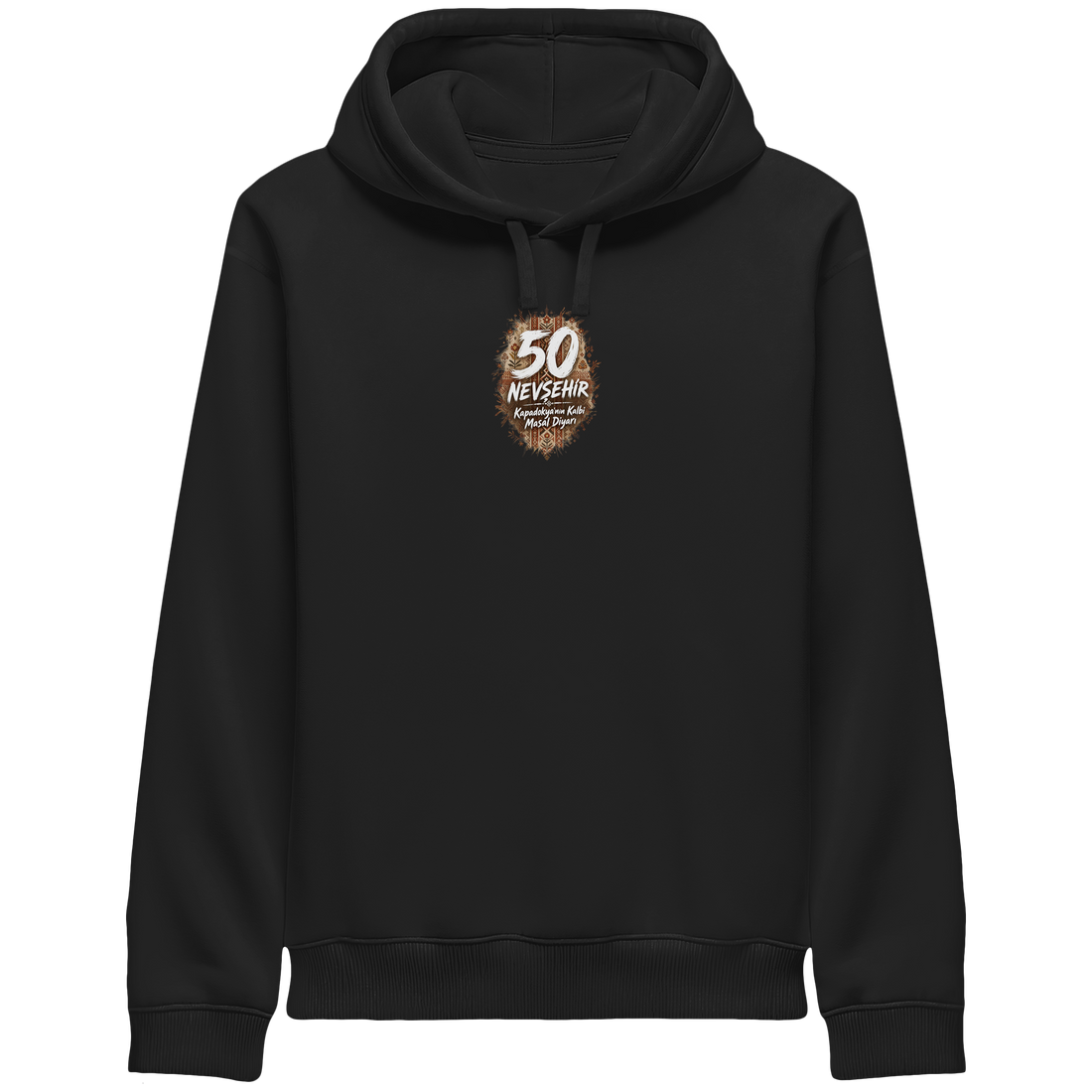 50 - Nevsehir - Organic Side Pocket Hoodie