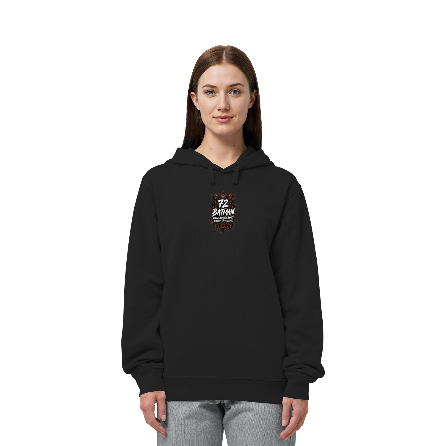 72 - Batman - Organic Side Pocket Hoodie