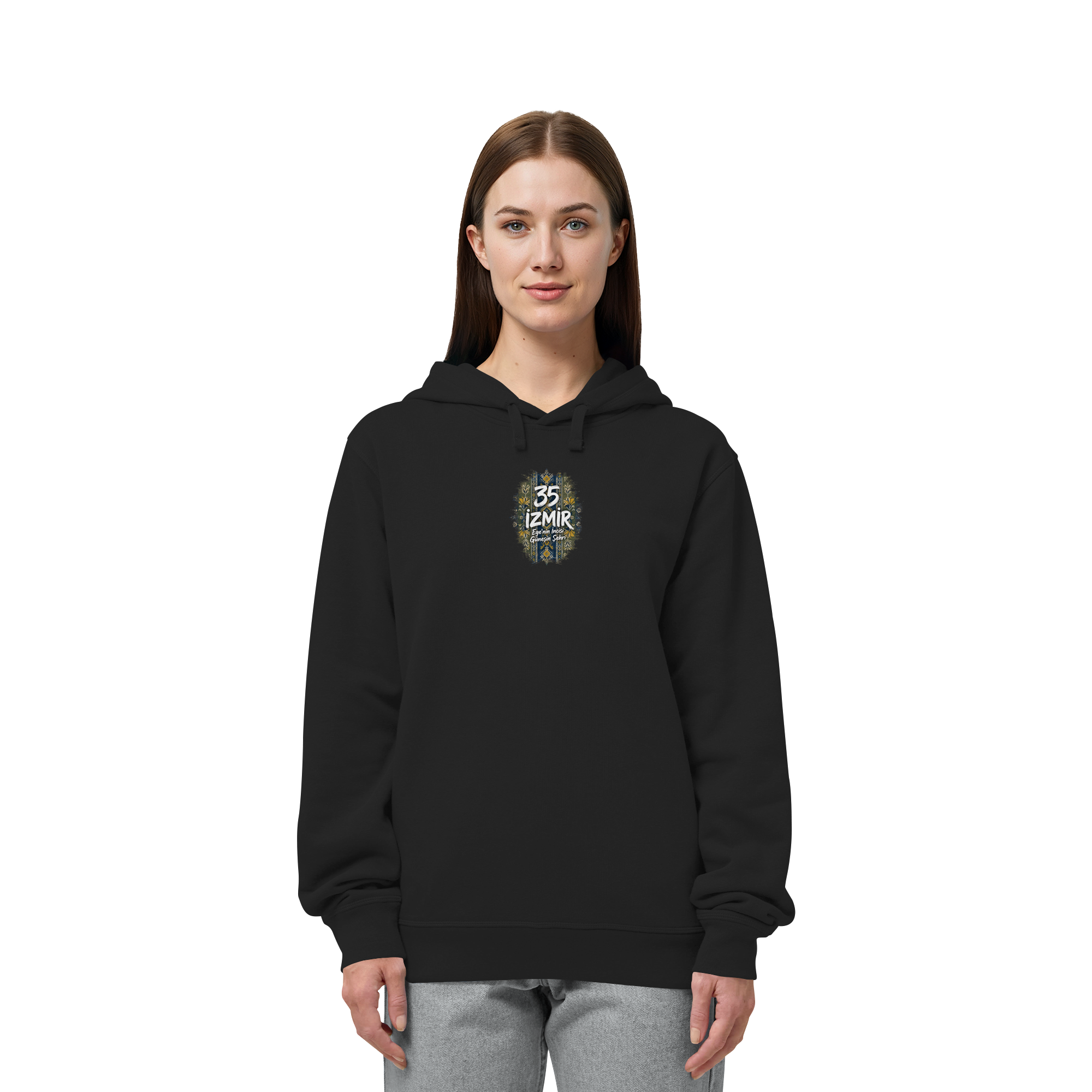 35 - Izmir - Organic Side Pocket Hoodie