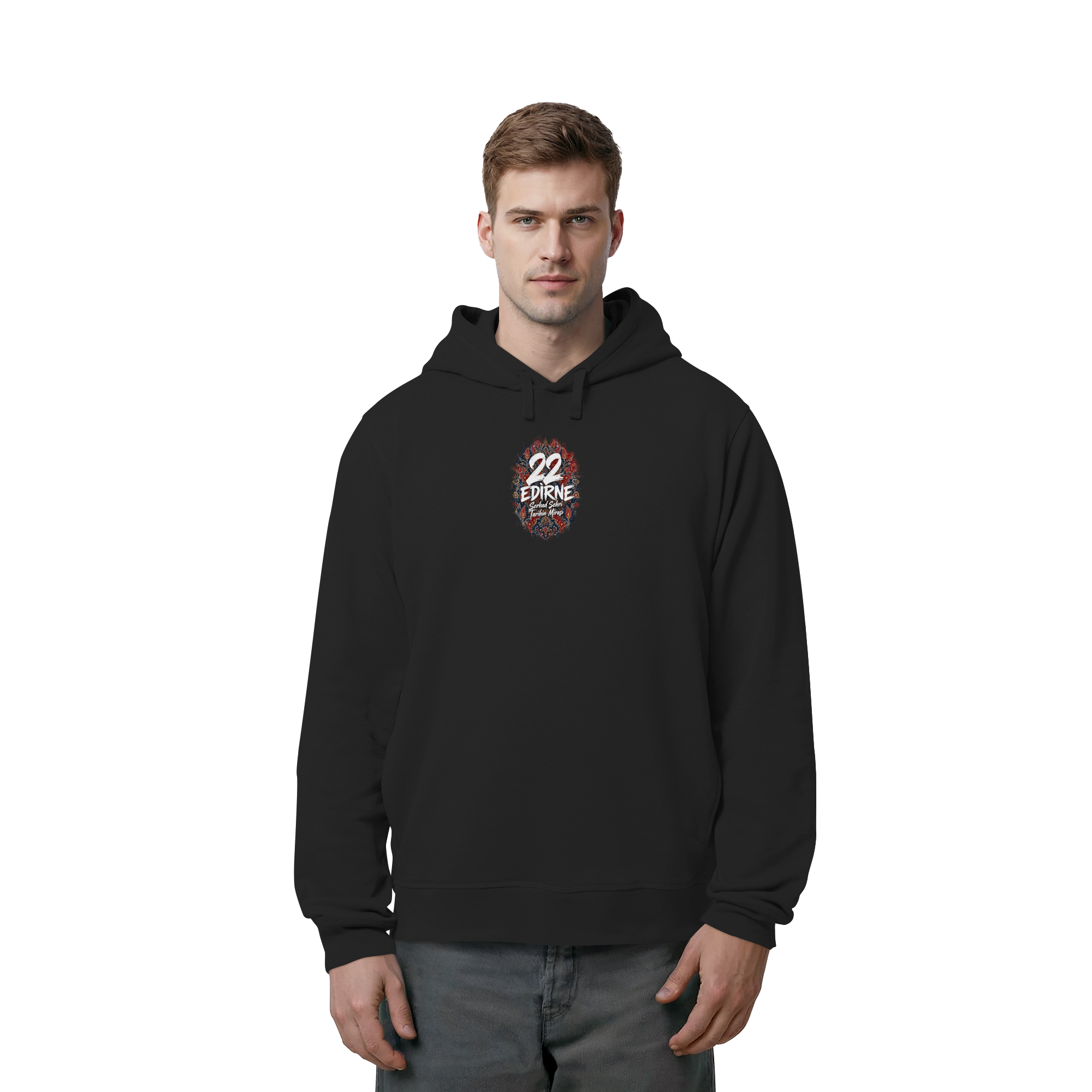 22 - Edirne - Organic Side Pocket Hoodie