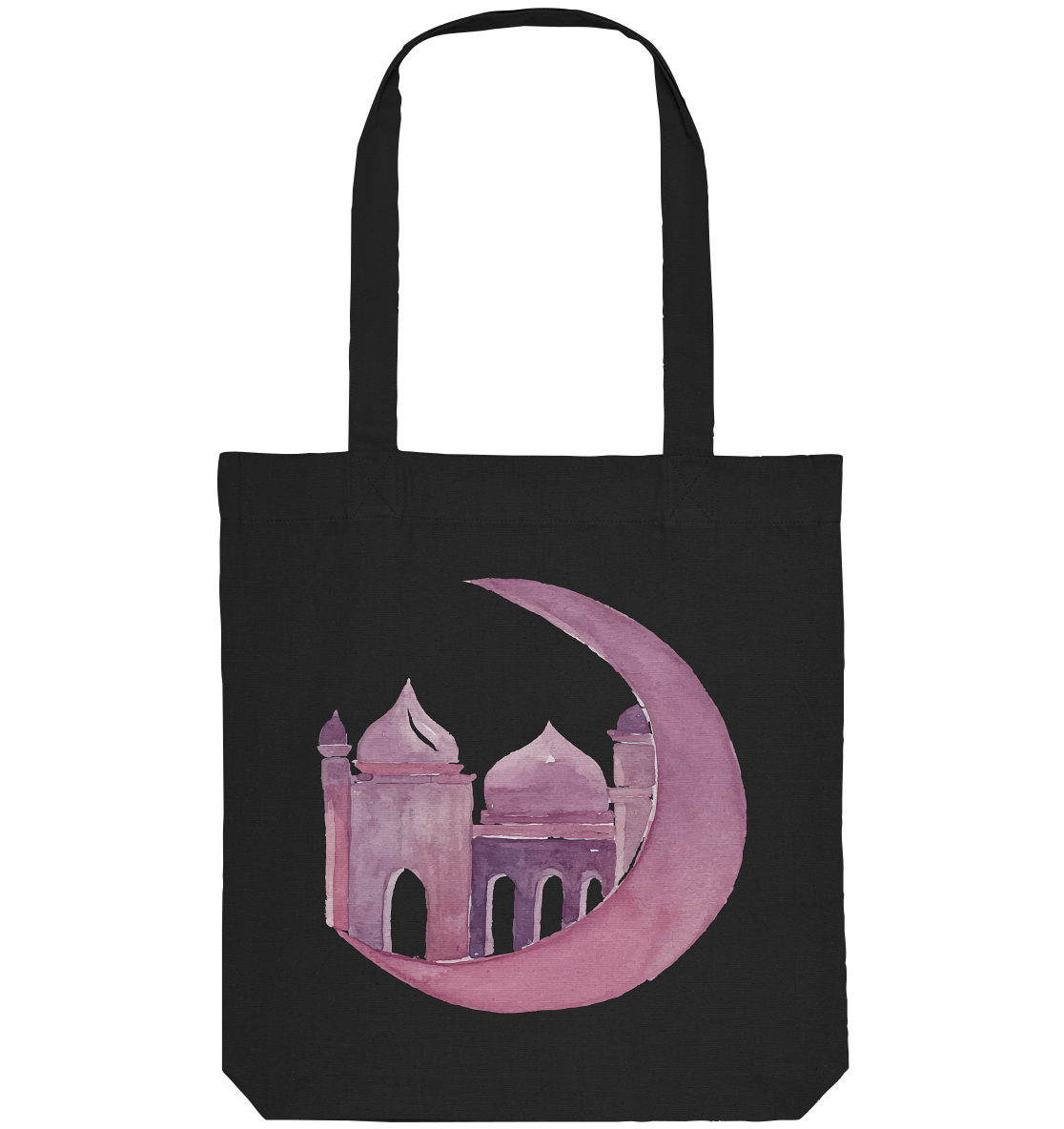 Islamic Watercolor Pink - Organic Tote-Bag