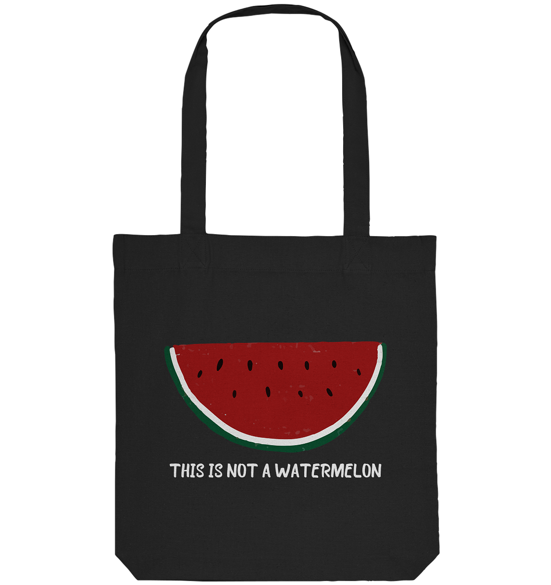 This is not a Watermelon - Organic Tote-Bag