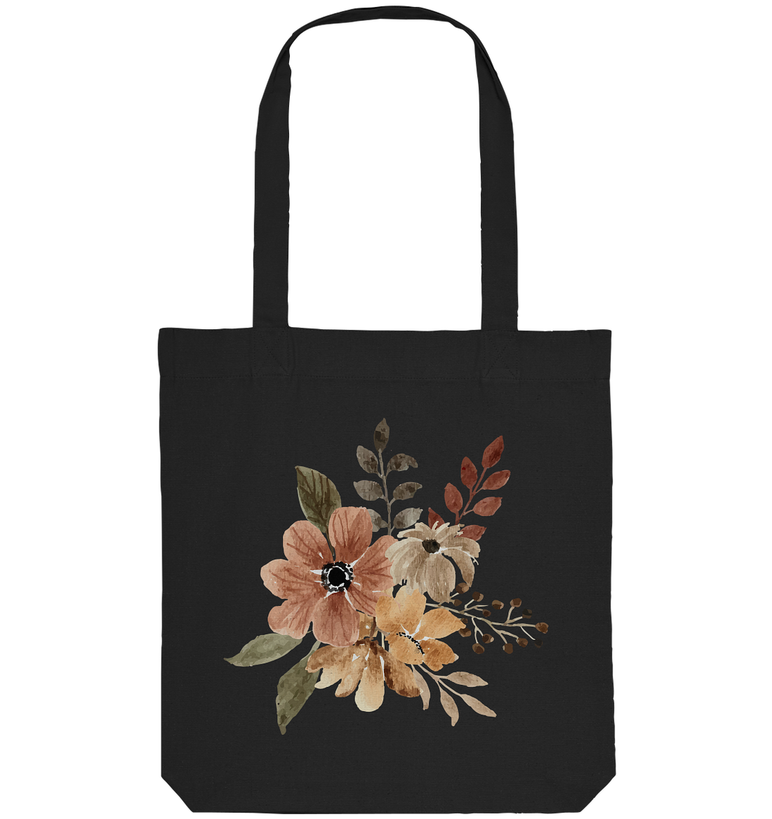 Blume Braun - Organic Tote-Bag