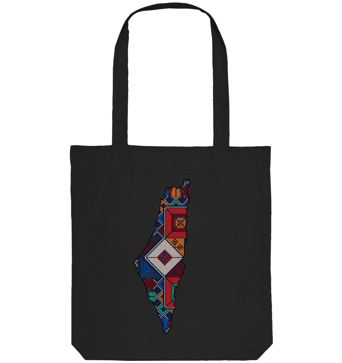 Palestine pattern flag 2 - Organic Tote-Bag