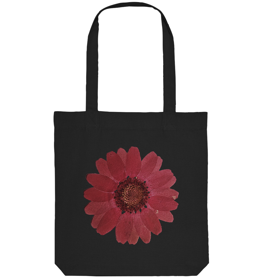 Blume Rot - Organic Tote-Bag