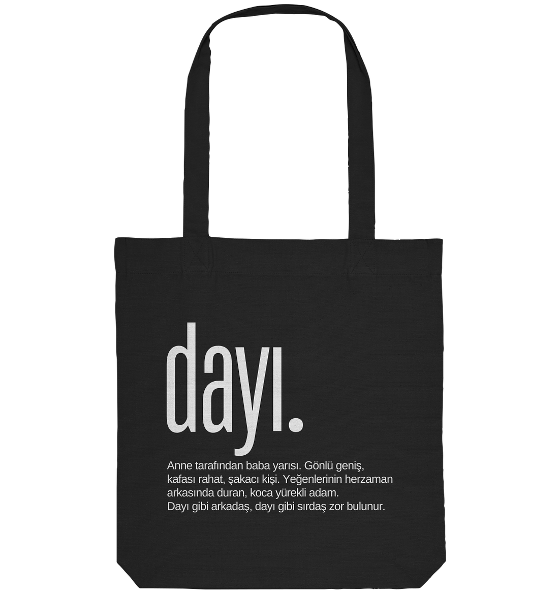 dayı. - Organic Tote-Bag