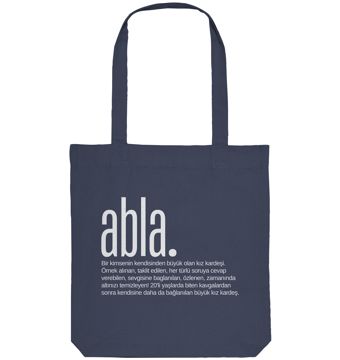 abla. - Organic Tote-Bag