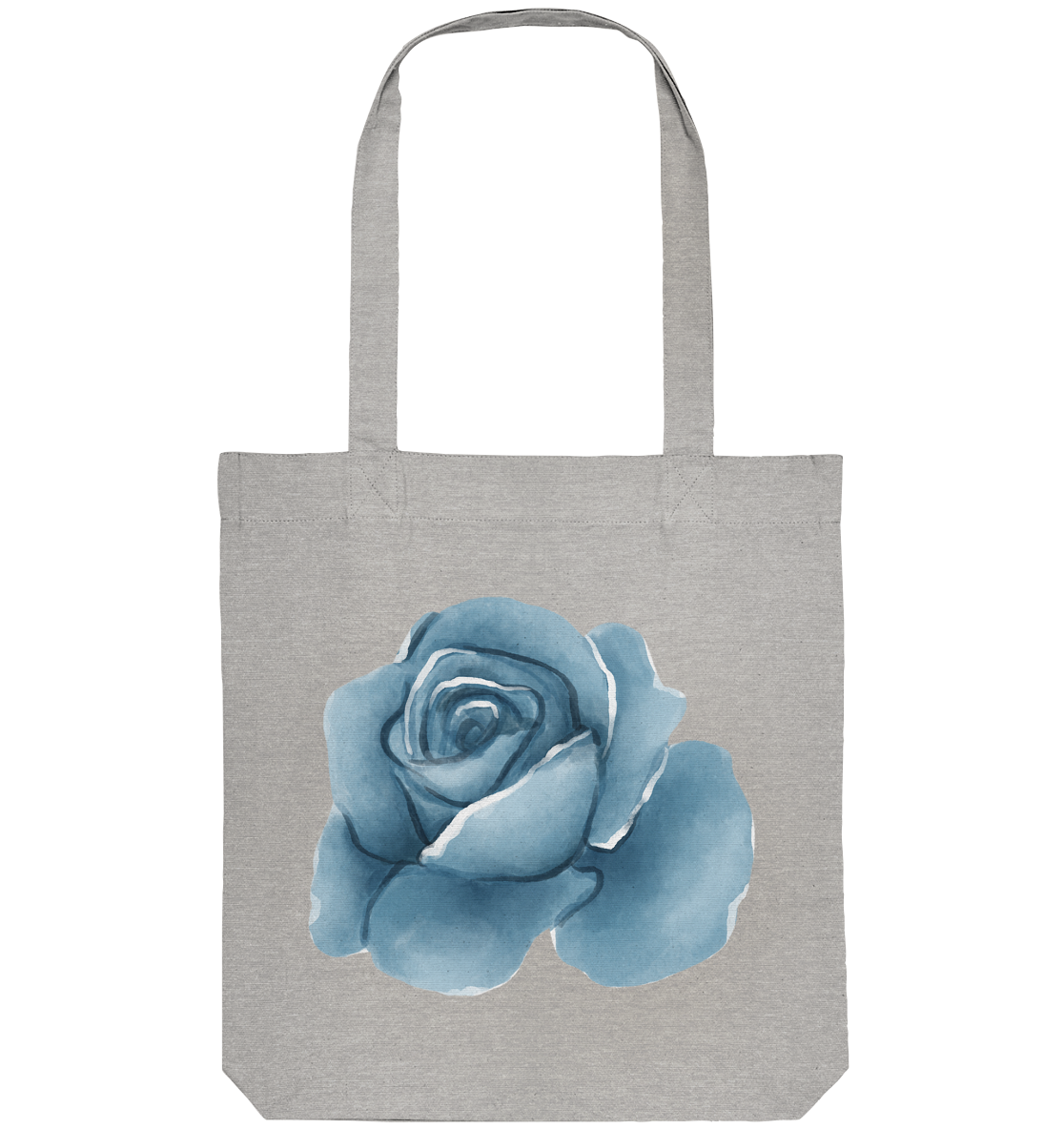 Watercolor Flower blue - Organic Tote-Bag