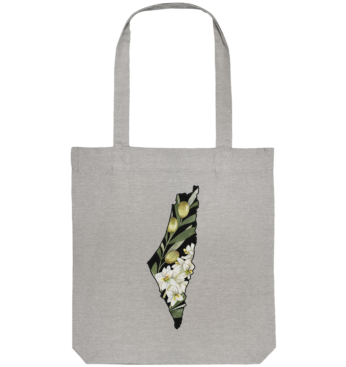 Palestine Olive flag - Organic Tote-Bag