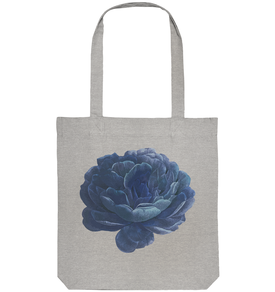 Blue Flower - Organic Tote-Bag