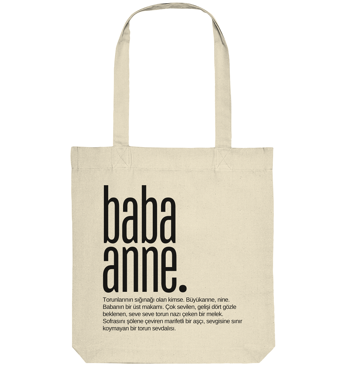 baba anne. - Organic Tote-Bag