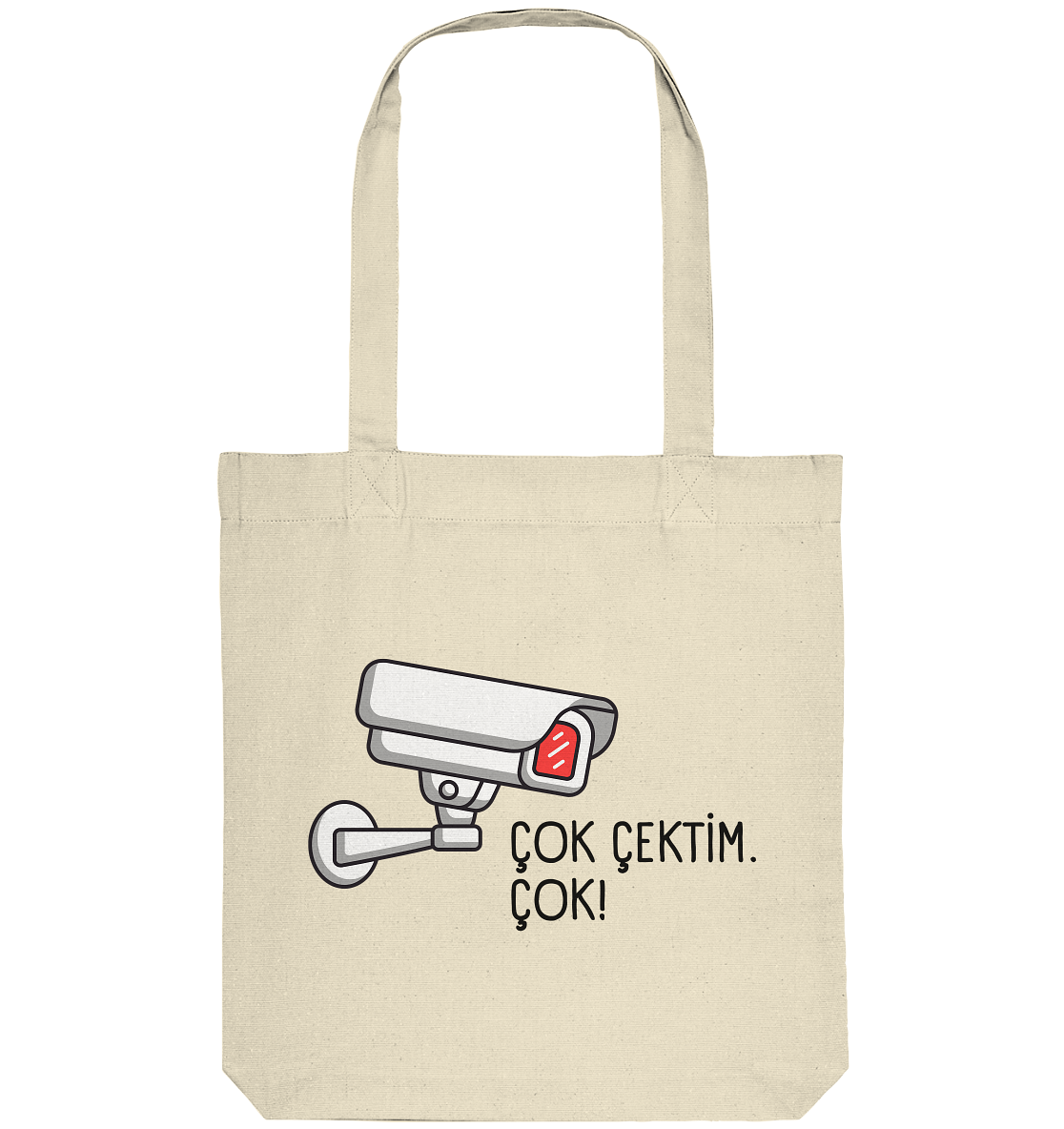 ÇOK ÇEKTİM. ÇOK! - Organic Tote-Bag