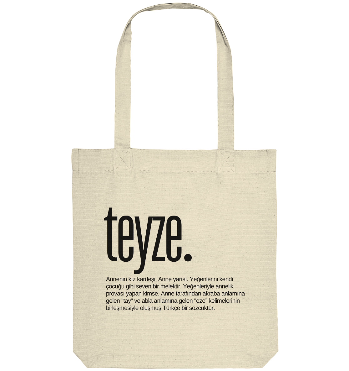 teyze. - Organic Tote-Bag