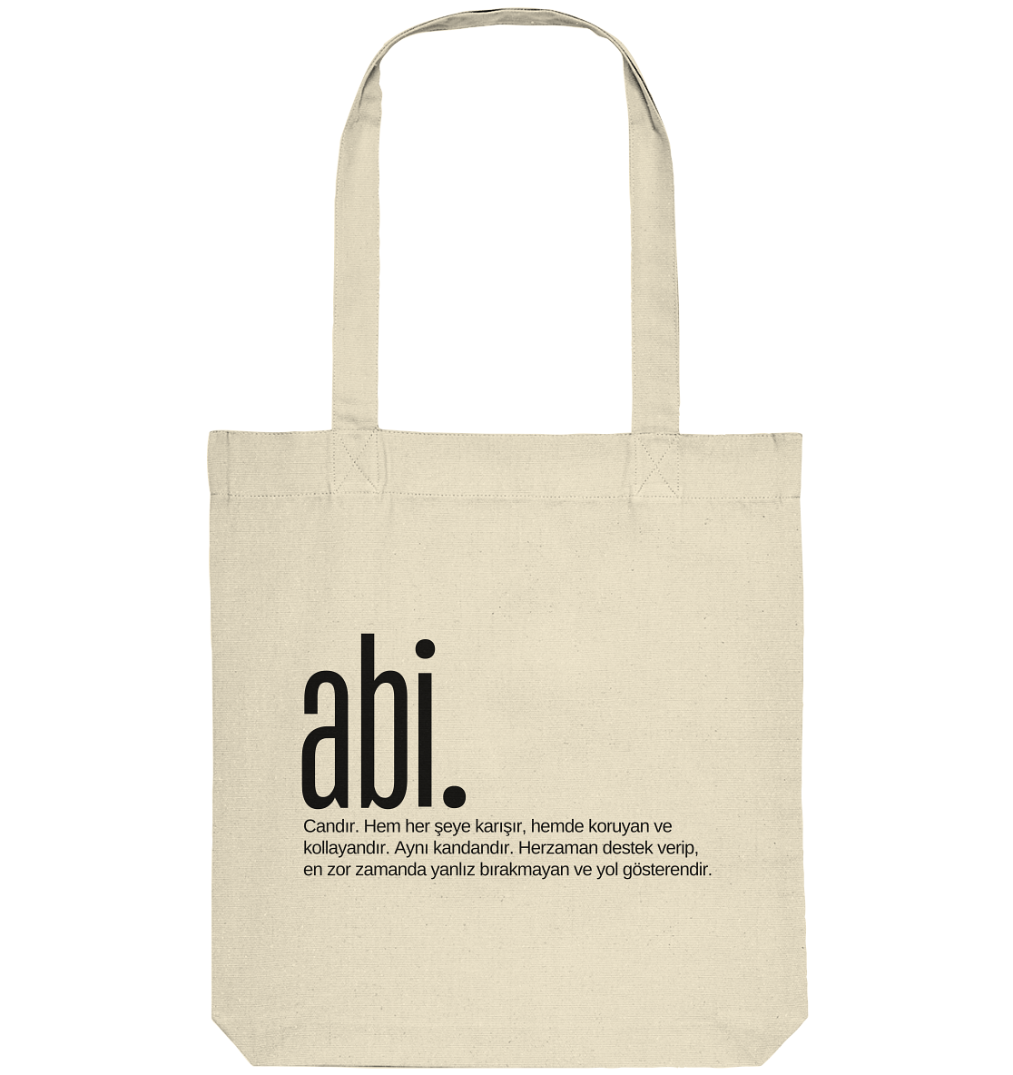 abi. - Organic Tote-Bag