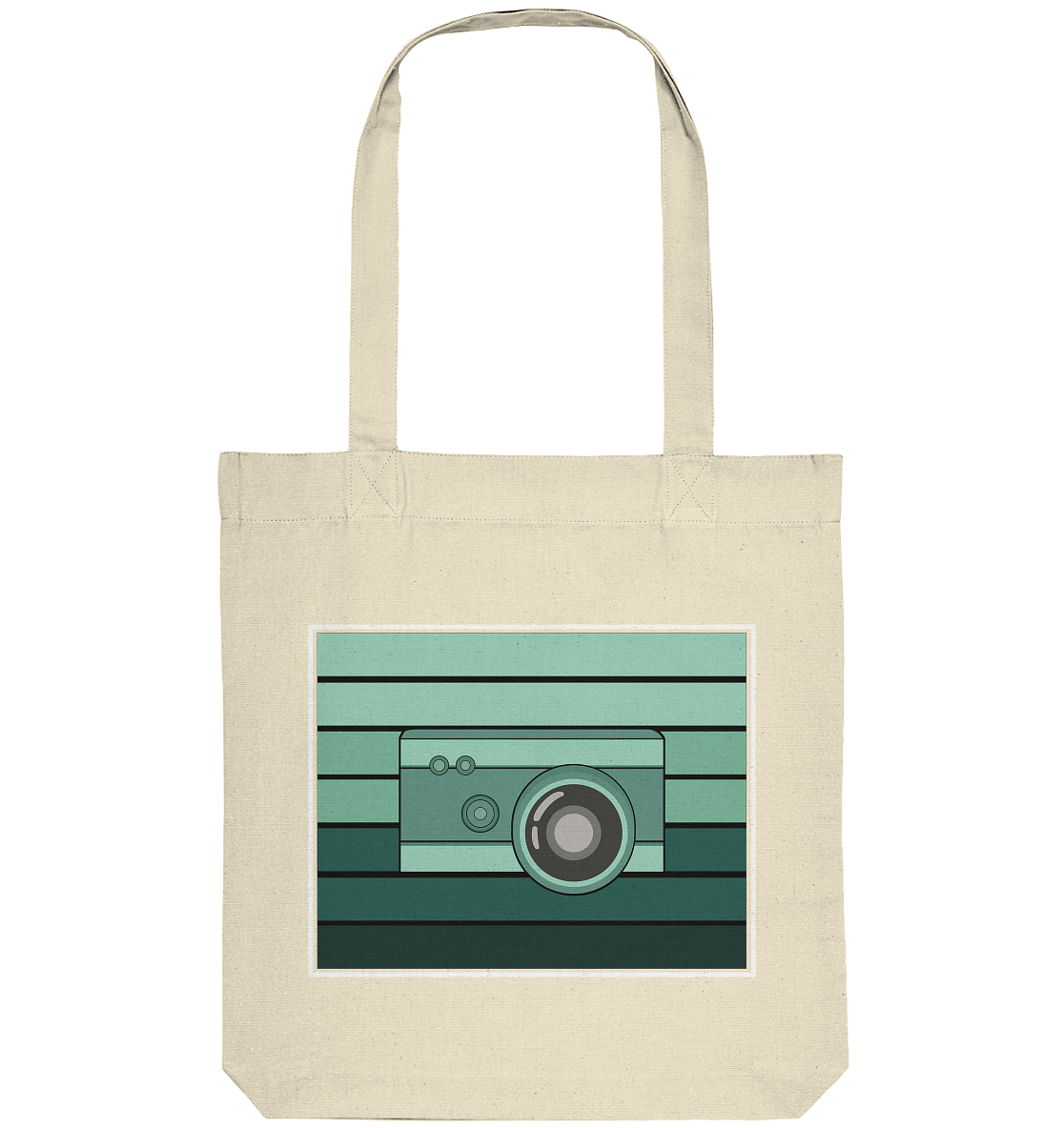 Green Camera - Organic Tote-Bag