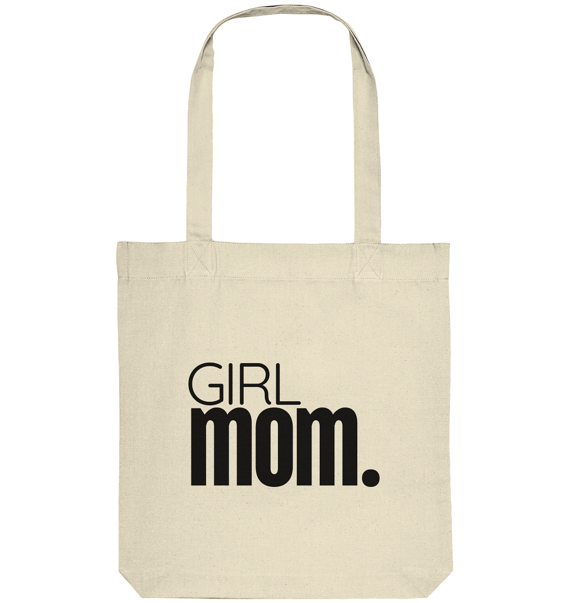 Girl mom - Organic Tote-Bag