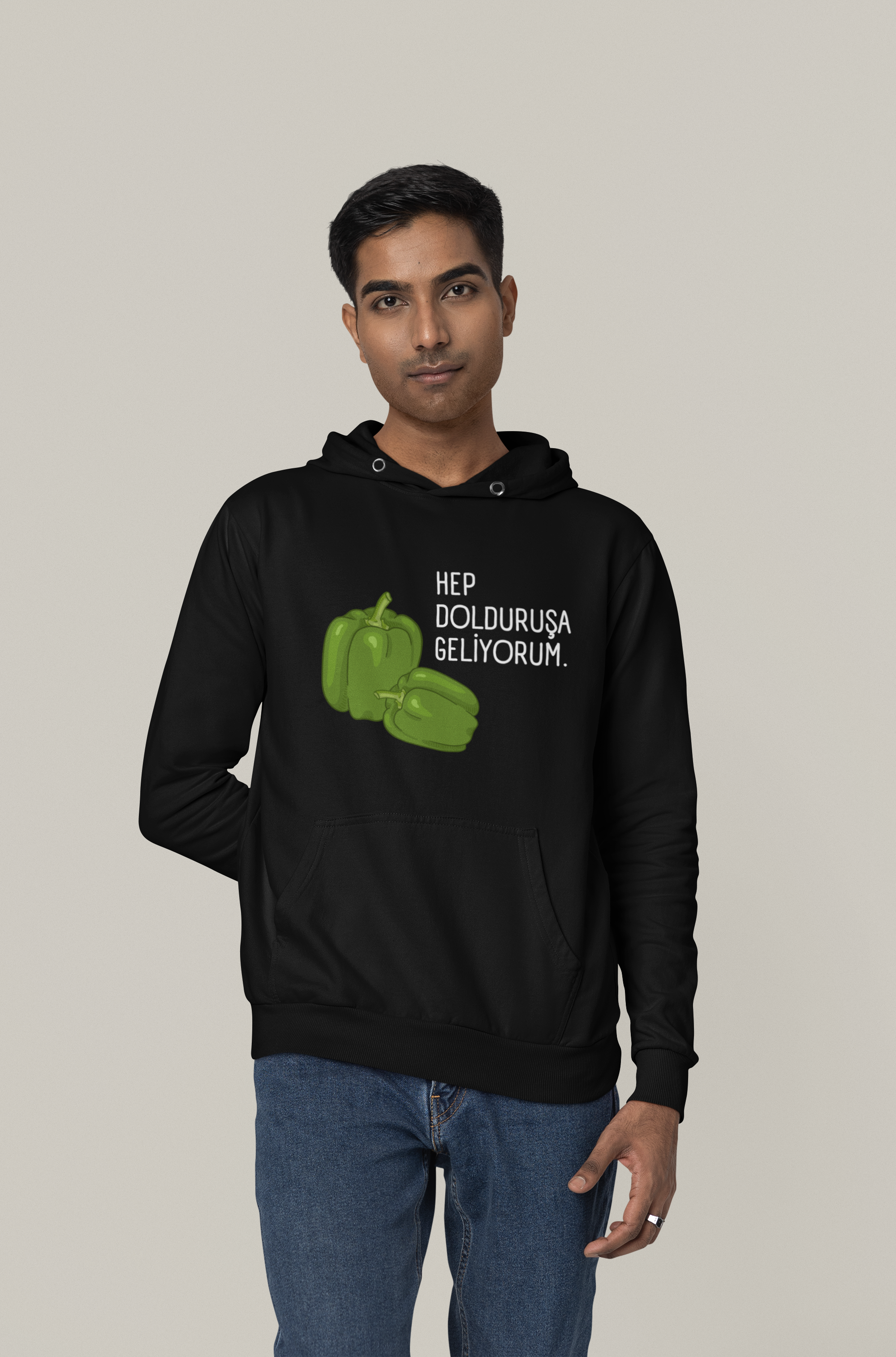 HEP DOLDURUŞA  GELİYORUM - Organic Hoodie