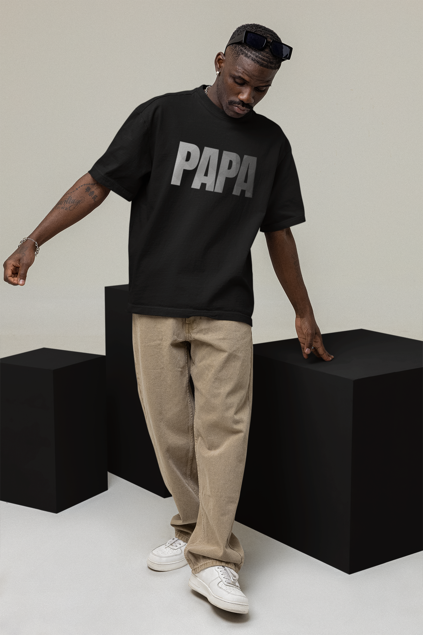 PAPA - Oversized Unisex T-Shirt