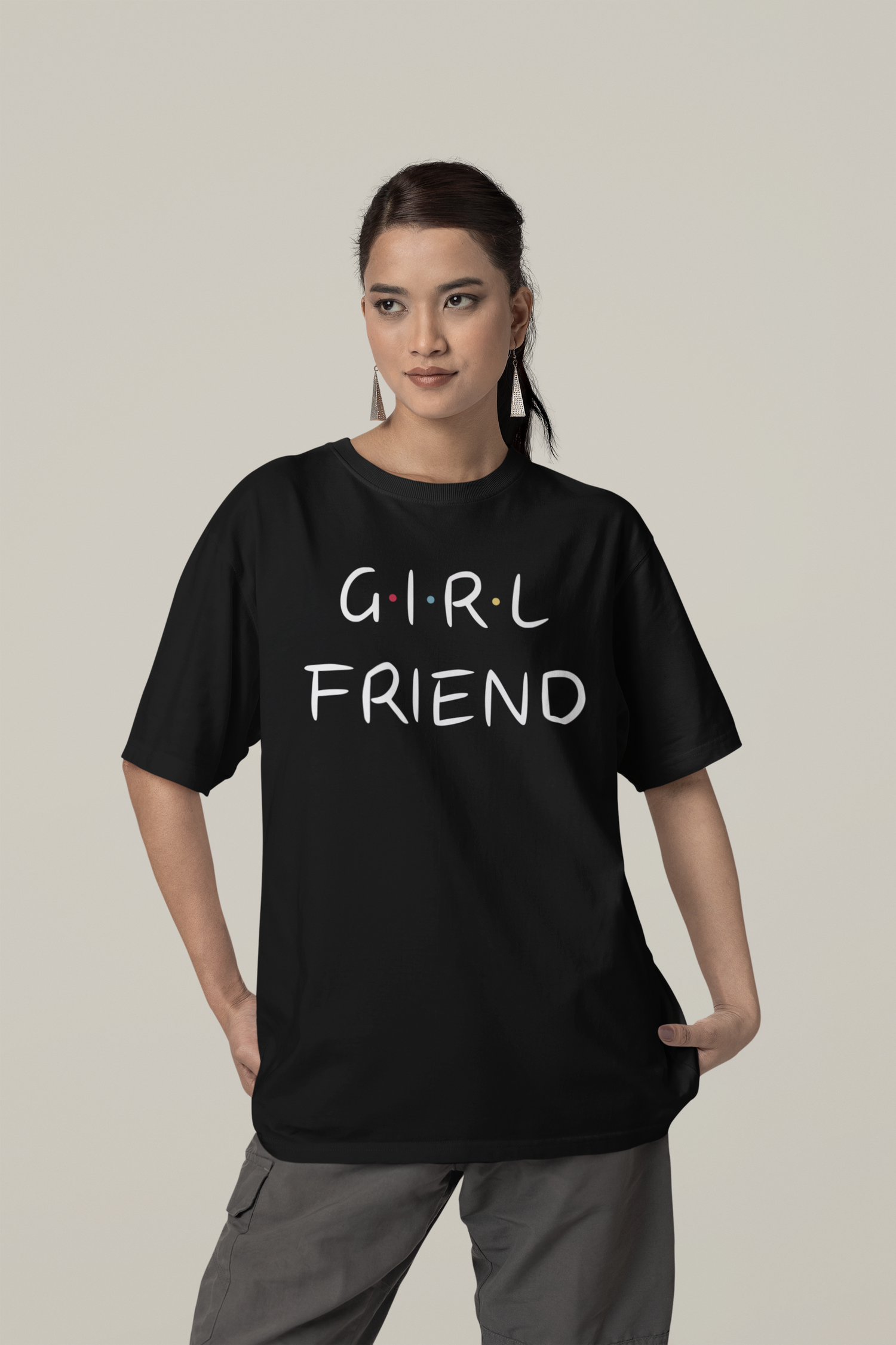 Girl Friend - Oversized Unisex T-Shirt